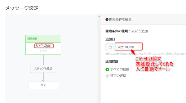 LINEステップの始め方