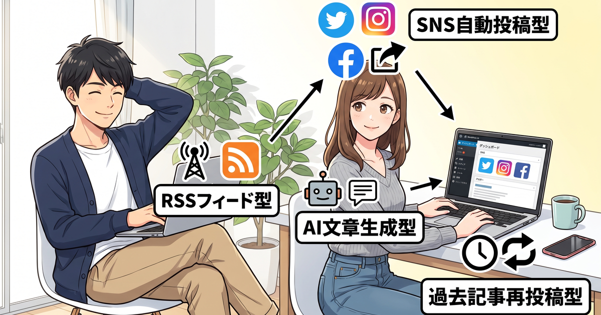 記事生成からSNS投稿まで自動化できる範囲を把握する